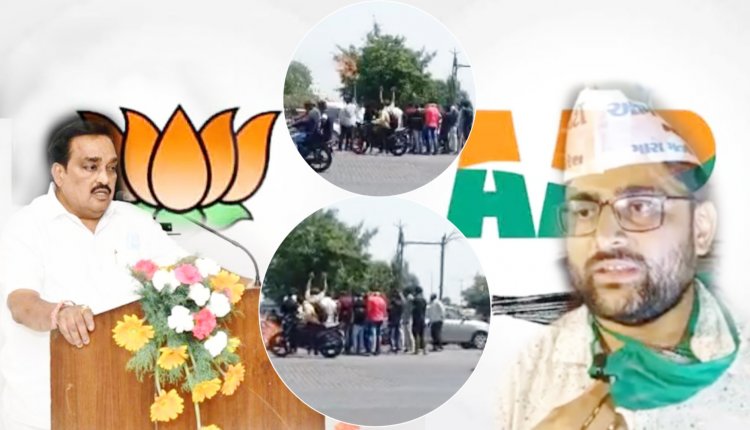 સોશ્યલ મીડિયામાં વાયરલ વિડીયોએ ચર્ચા જગાવી : સત્તાધારી પક્ષ દ્વારા વિપક્ષ નેતાનો વિરોધ કરવાની નોબત કેમ આવી ?