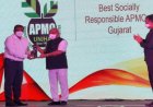 ઊંઝા APMC ના ચેરમેન દિનેશભાઇ પટેલને Dy. CM નીતિન પટેલના હસ્તે  'Eminence Award 2021' થી સન્માનિત કરાયા