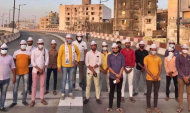 AAP નેતા દિનેશ કાછડીયાની SMC સત્તાધીશોને ચીમકી : .........તો આ ફલાય ઓવર બ્રિજનું જનતા લોકાર્પણ કરવામાં આવશે