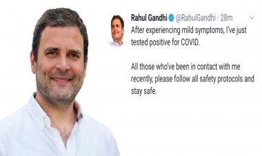 Breaking : કોંગ્રેસના સાંસદ રાહુલ ગાંધી પણ કોરોના પોઝીટીવ, સંપર્કમાં આવેલાઓને ટેસ્ટ કરાવી લેવા કર્યો અનુરોધ