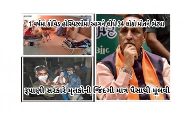 Exclusive : રૂપાણી સરકારની લાલીયાવાડીને લીધે  1 વર્ષમાં કેટલી કોવિડ હોસ્પિટલોમાં આગ લાગી ? કેટલા લોકો મોતને ભેટ્યા ? જાણો સમગ્ર અહેવાલ