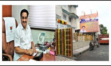 સુરત : ભાજપ અધ્યક્ષ પાટીલની ઓફિસમાં જ માસ્ક અને સોશ્યલ ડિસ્ટનસનો ઉલાળીયો, ફોટો સેશન- મજબૂરી કે પ્રસિદ્ધિની ભૂખ ?