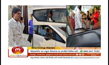 AAP નેતાઓના કાફલા પર ભાજપ પ્રેરિત ગુંડાઓનો હિંસક હુમલો : ઈશુદાન ગઢવીનો આક્ષેપ