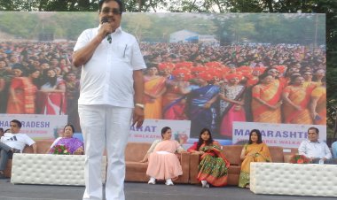 સુરત : વિશ્વનો સૌથી મોટો સાડી વોકેથોન કાર્યક્રમ શરૂ : મીની ભારતની ઝાંખી થઈ
