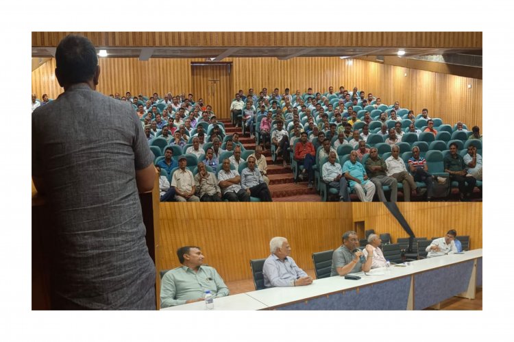 ઊંઝા : નાણાકીય વર્ષ પૂર્ણ થતાં બેઠક મળી : વેપારી એસોશિયનના હોદ્દેદારોએ APMC ની કામગીરી બિરદાવી