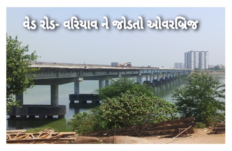 સુરતમાં વિકાસનું ડબલ એન્જિન : વરિયાવ - વેડ રોડ ને જોડતા બ્રિજનું કાર્ય પૂજોશમાં: અમરોલી બ્રિજનું ટ્રાફિક હળવું થશે