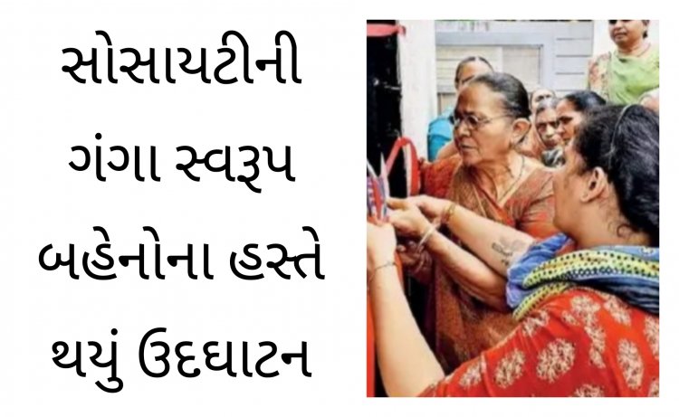 નવો રાહ / સુરતની આ સોસાયટી એ શરૂ કર્યું પુસ્તક મંદિર : ગંગા સ્વરૂપ બહેનોએ કર્યું ઉદઘાટન