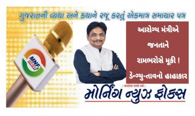 Exclusive: રાજ્યમાં તાવ ડેન્ગ્યૂનો આતંક અને આરોગ્ય મંત્રી રાજકીય શતરંજ માં વ્યસ્ત !