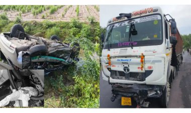 Breaking : મોરબી : પાટડી પાસે ગમખ્વાર અકસ્માત, ચાર ના ઘટના સ્થળે મોત