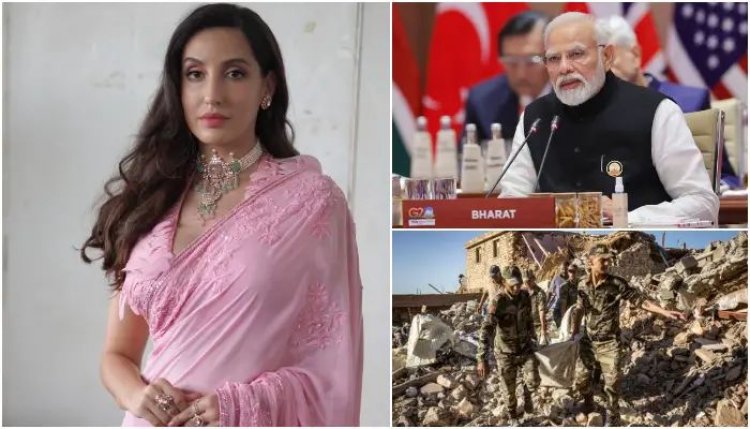 નોરા ફતેહી એ પીએમ મોદી નો આભાર માન્યો