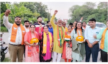 PM મોદીના વતન વડનગરમાં અમૃત કળશ યાત્રાનું હર્ષોલ્લાસભર્યું સ્વાગત કરાયુ