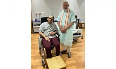 મોદીની સંવેદના : મુખ્યમંત્રીના પુત્રના સ્વાસ્થ્યની માહિતી લેતા વડાપ્રધાન