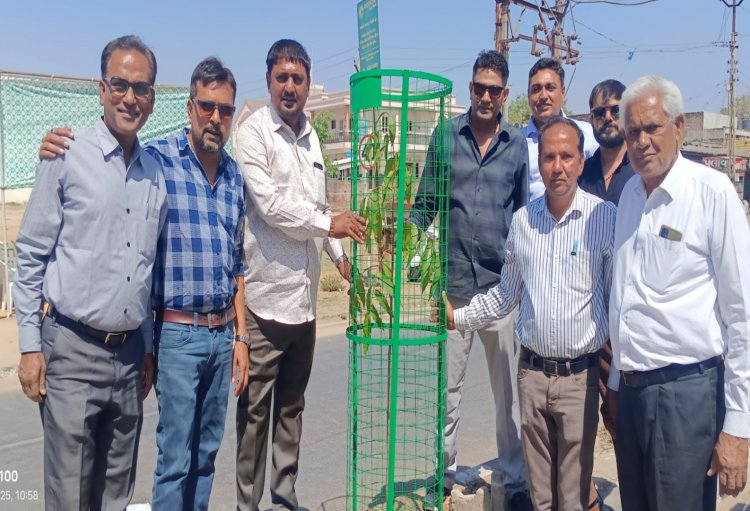 ઊંઝા શહેર ને હરિયાળું બનાવવા જેસીસ ગ્રૂપનો નવતર પ્રયોગ : જાણીને કરશો પ્રસંશા