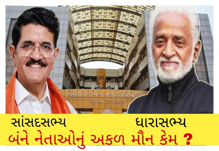 ઊંઝા : એશિયાની સૌથી મોટી APMC માં ચેરમેન પદની નિયુક્તિ મુદ્દે ધારાસભ્ય અને સાંસદસભ્ય એ શું કહ્યું ?